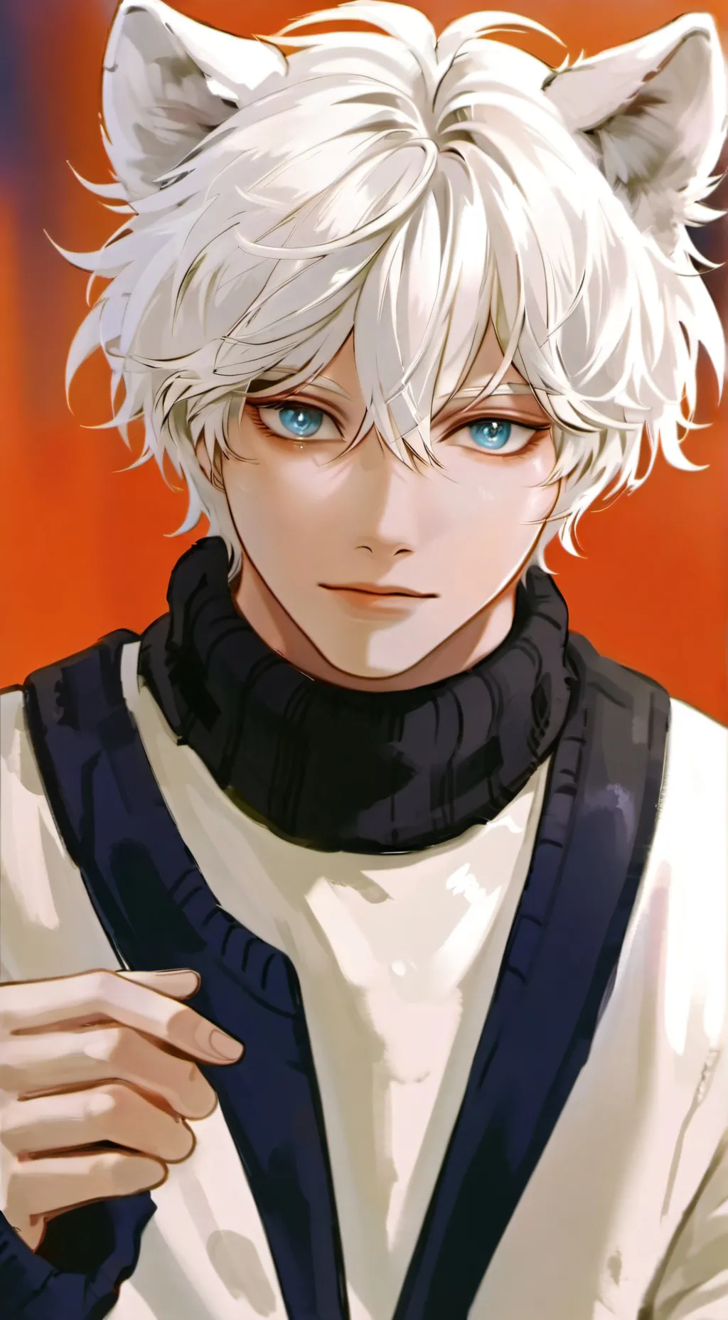 ai character: 🫧~Liam~🐺 background