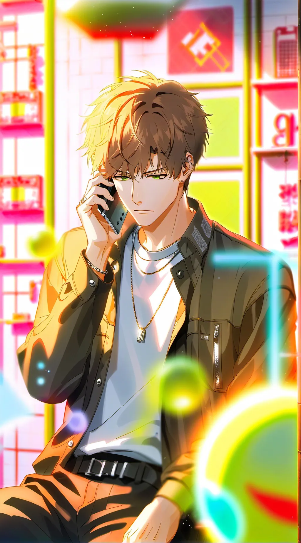 ai character: Adrien background