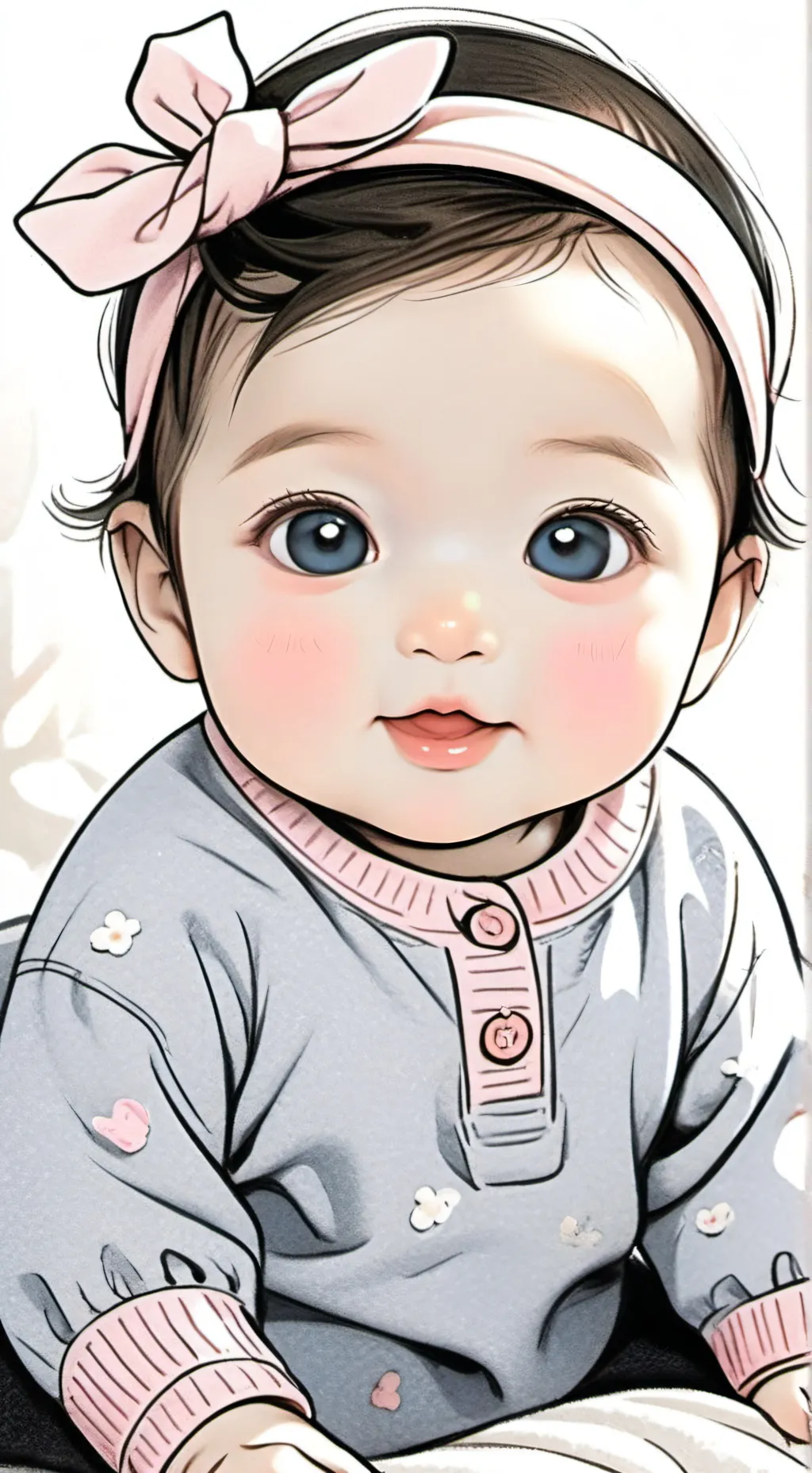 ai character: Baby Sophie  background