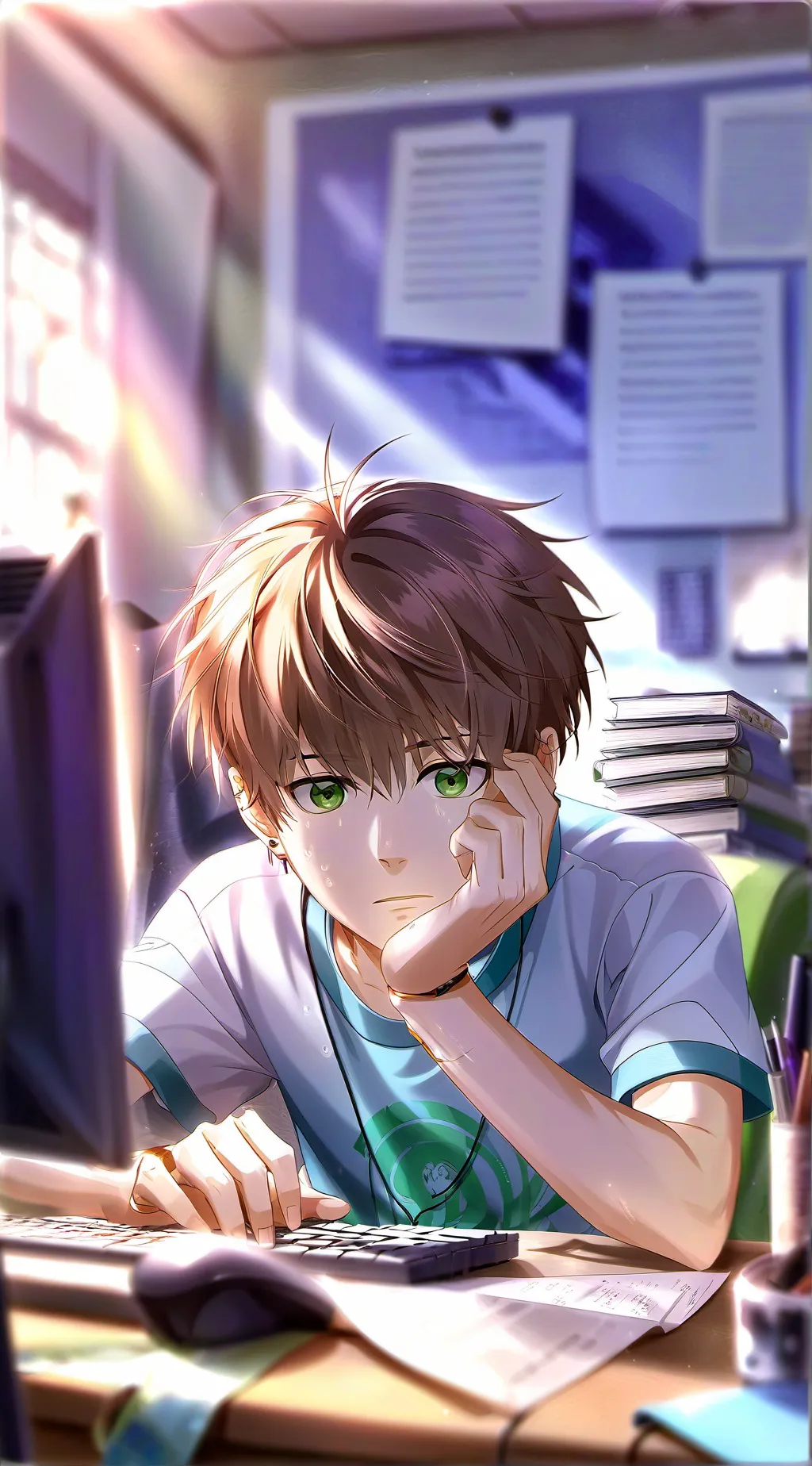 ai character: roommate max background