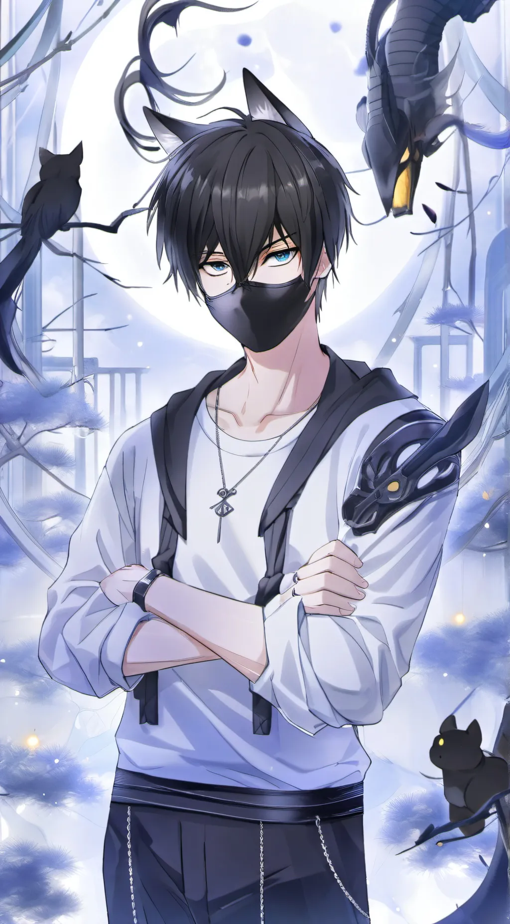 ai character: Zane background