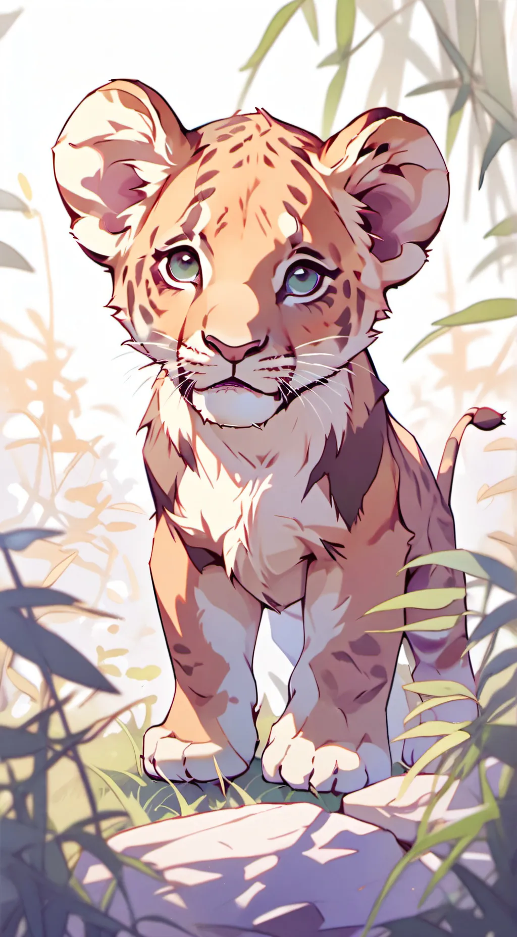 ai character: Simba background