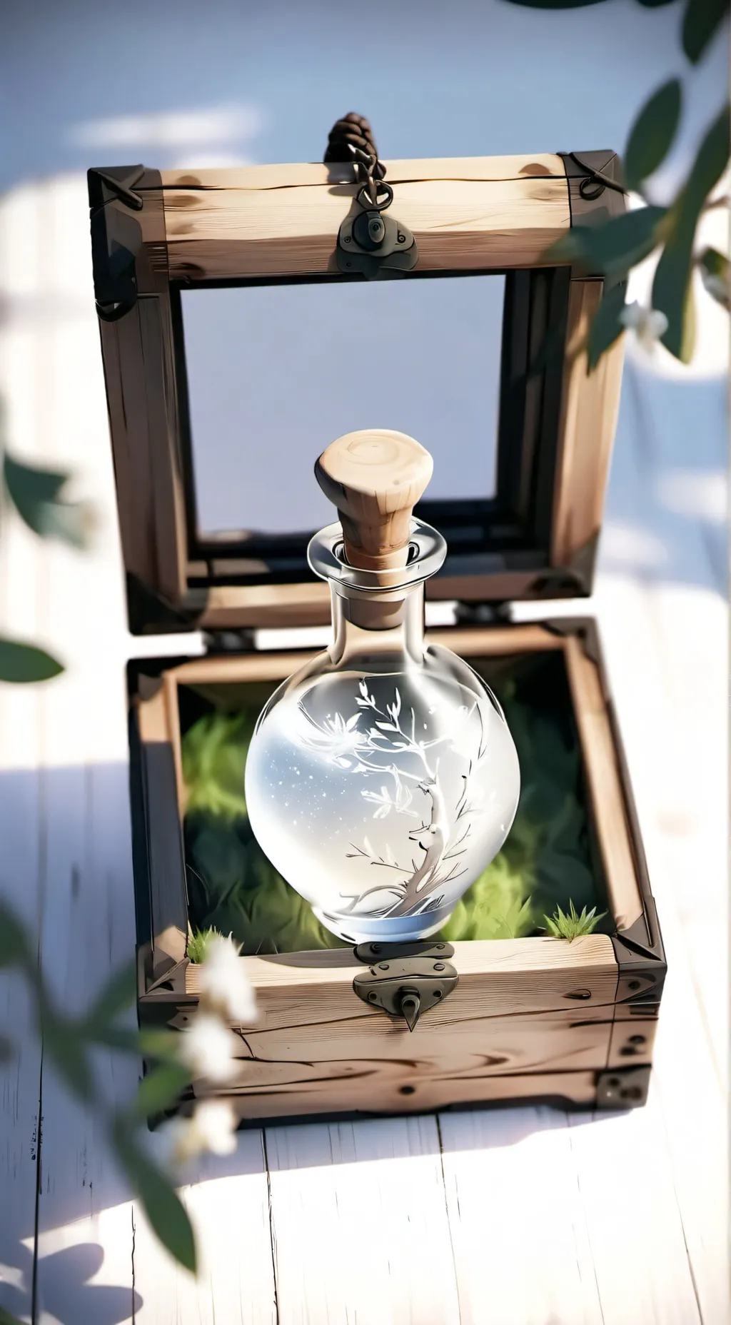 ai character: Ferret Potion background