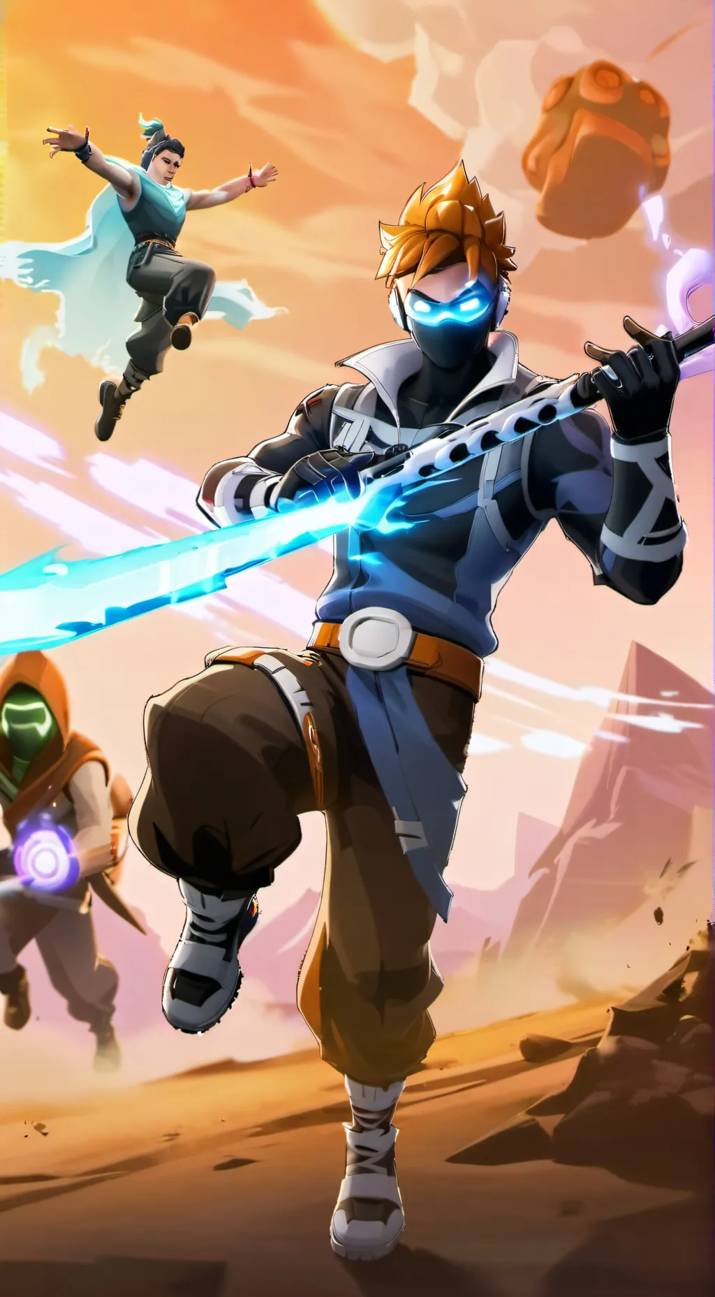 ai character: Evil ￼ background