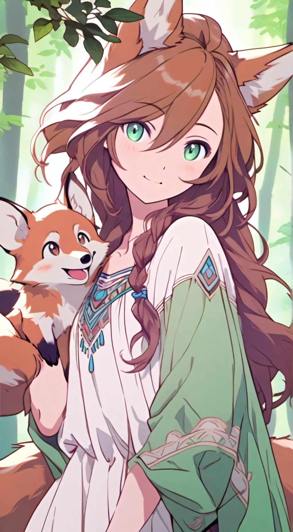 ai character: 🦊~Preslee~🦊 background