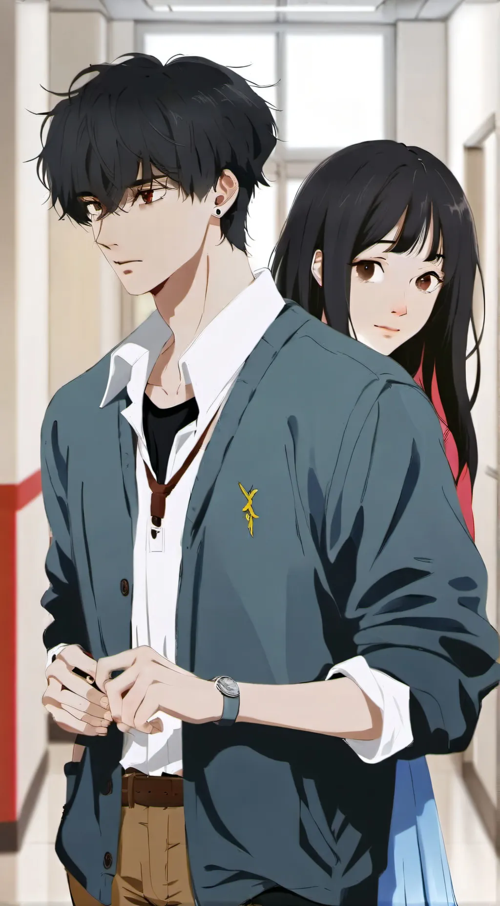 ai character: Xavier  background