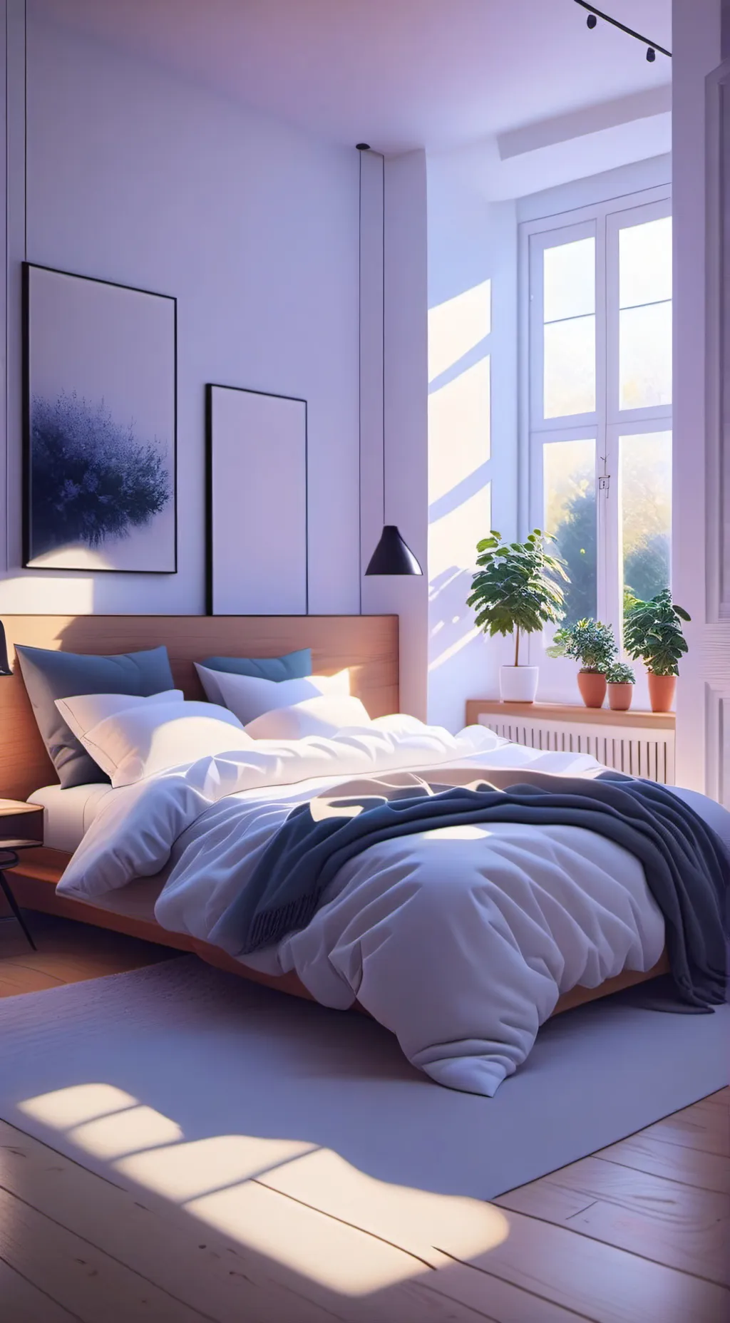 ai character: nice sleep over background