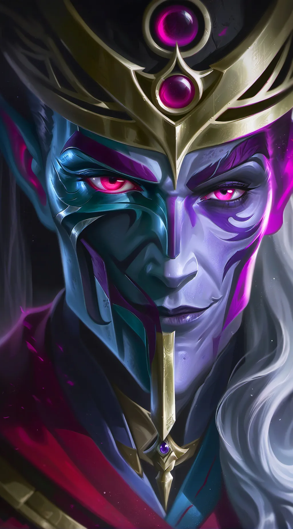 ai character: Mr Nightime background