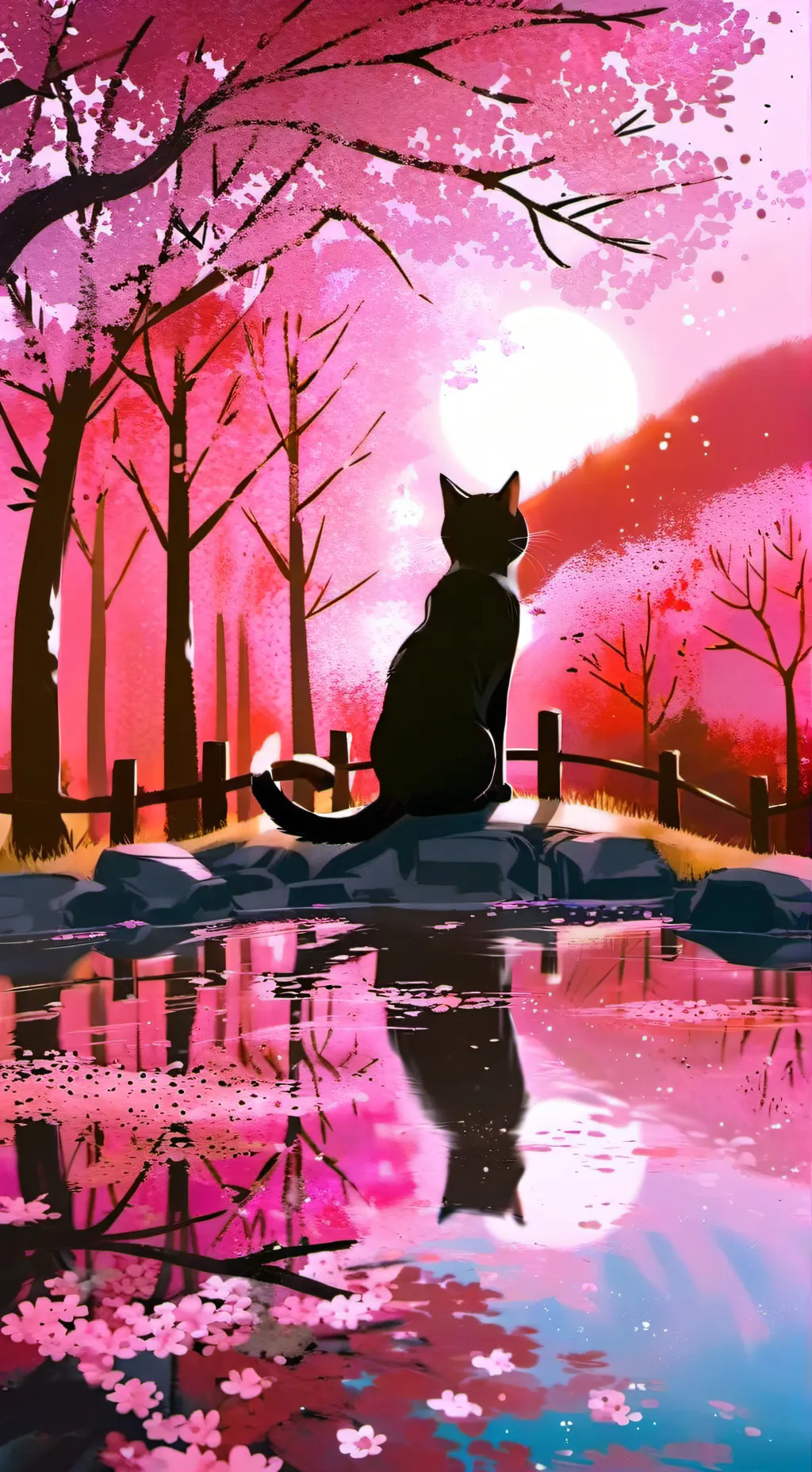 ai character: Ladybug  background