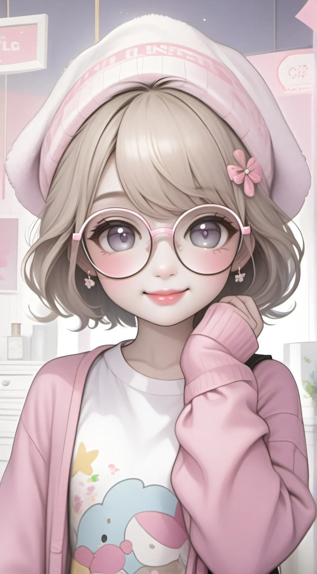 ai character: Hope background