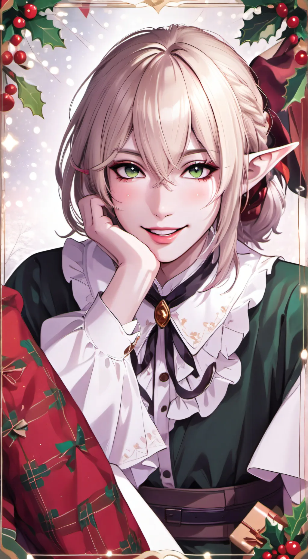 ai character: Ginger background