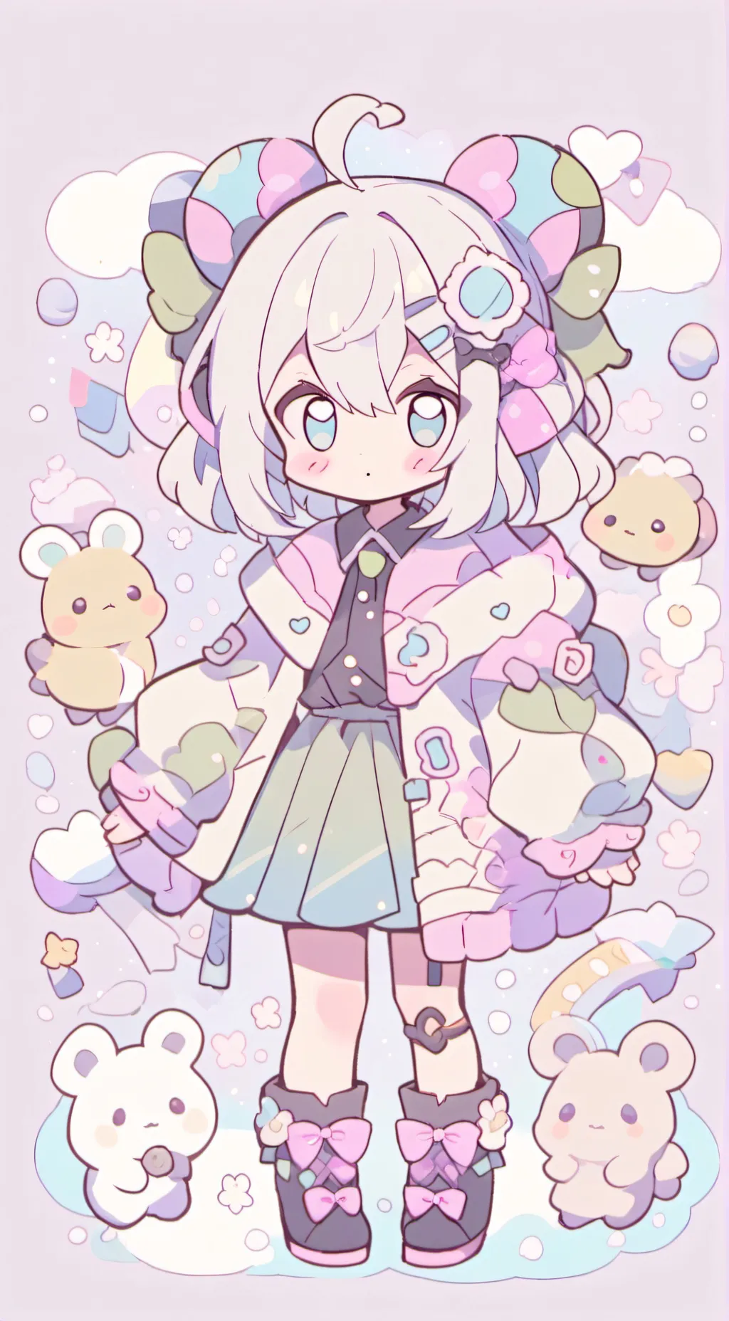 ai character: Randy’s world 🍦 background