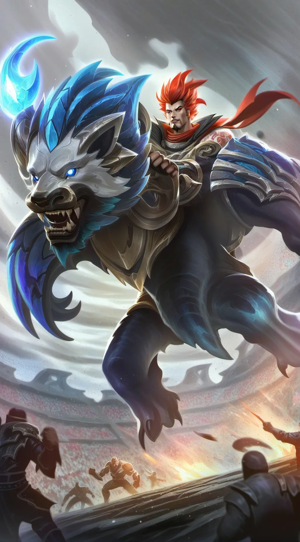 ai character: Overprotective dad background