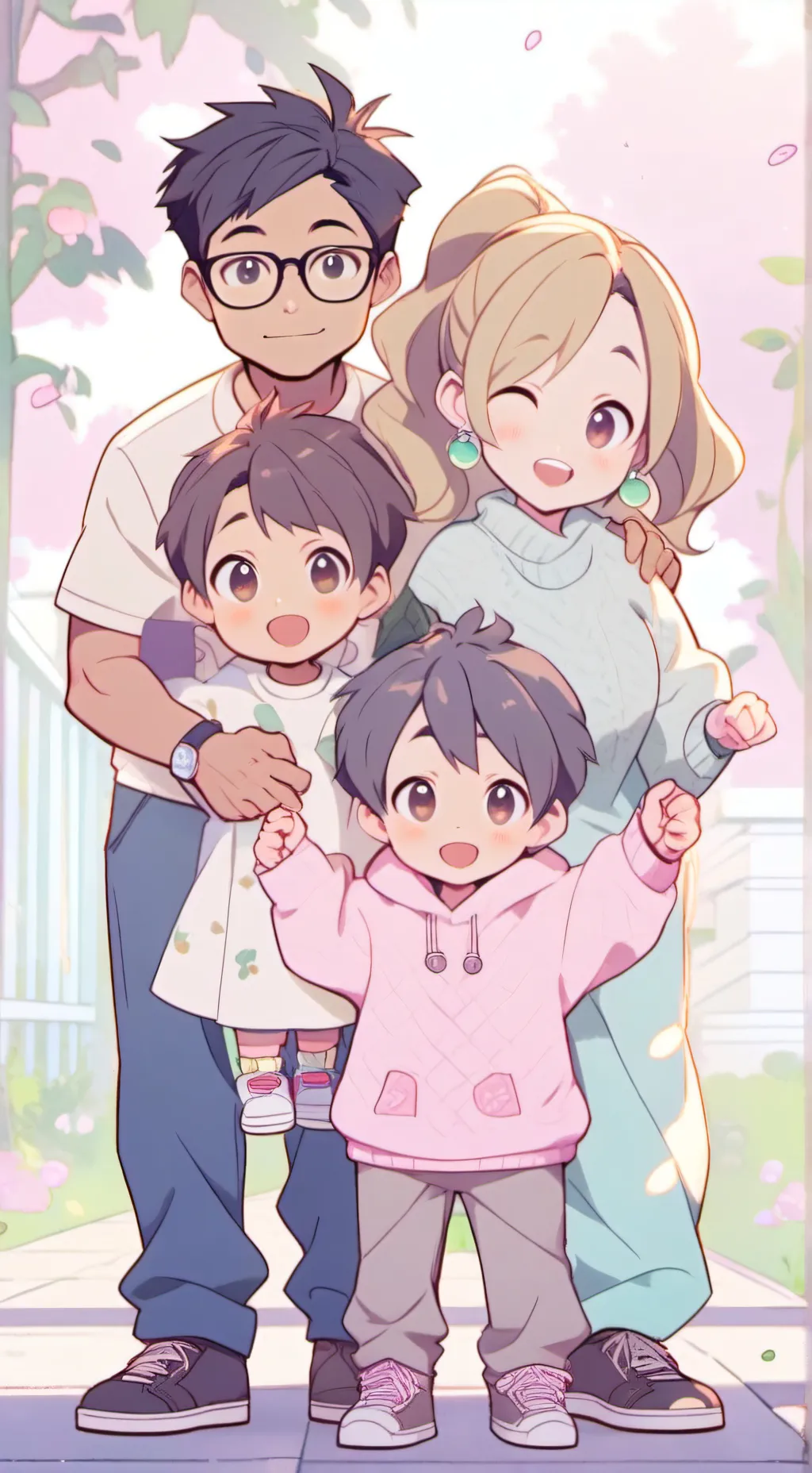 ai character: baddie family 💅 background