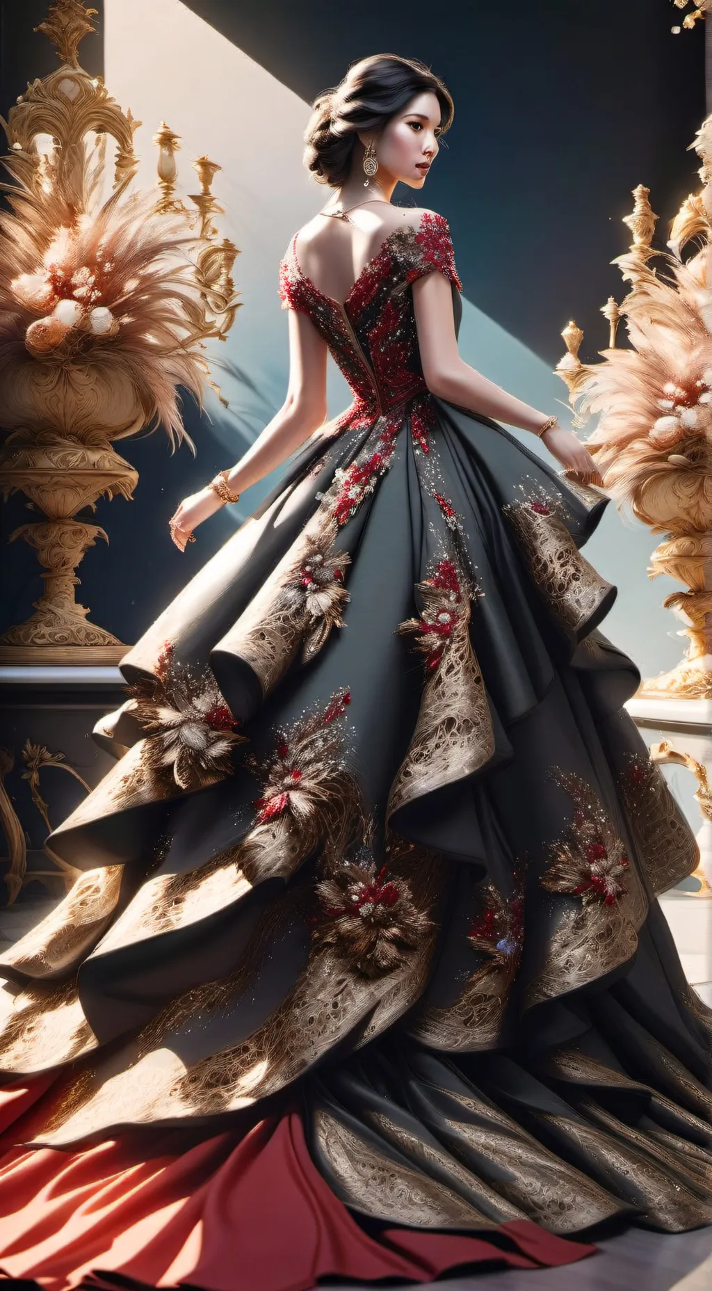 ai character: RGG&GB background