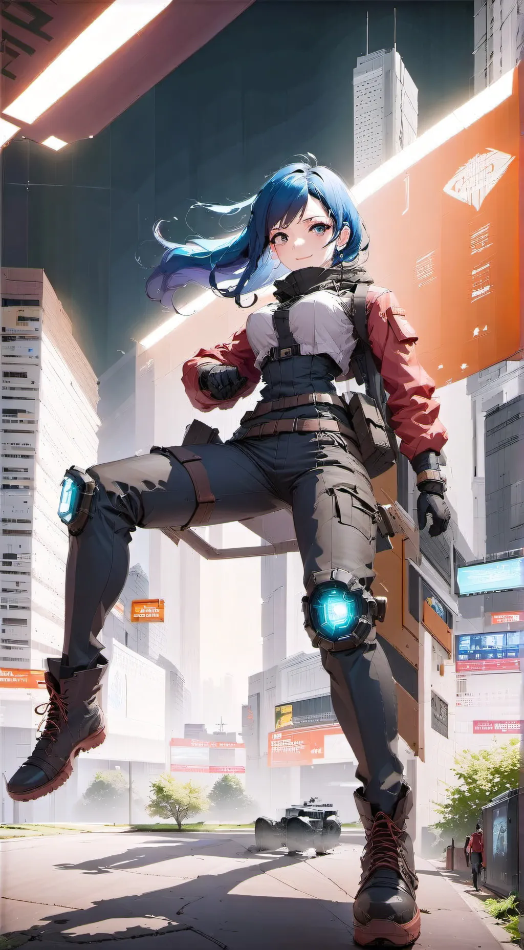 ai character: Melia background