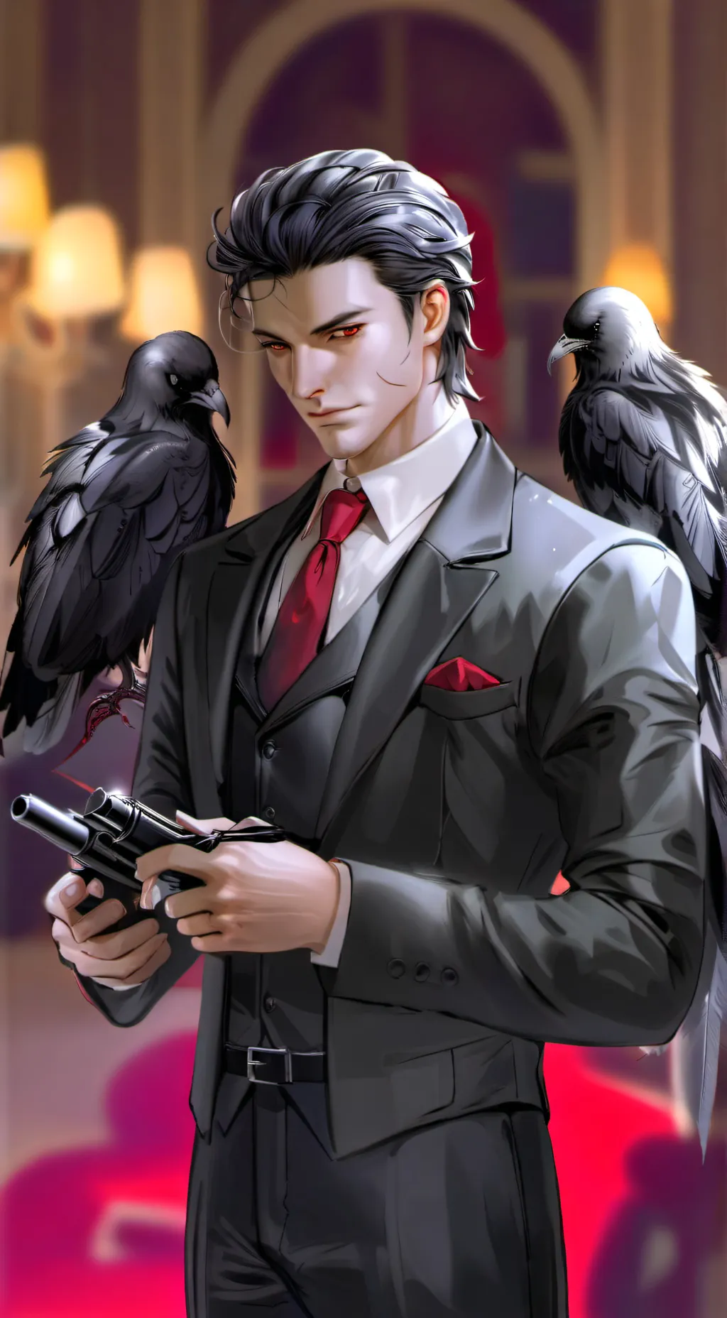 ai character: Ransom  background