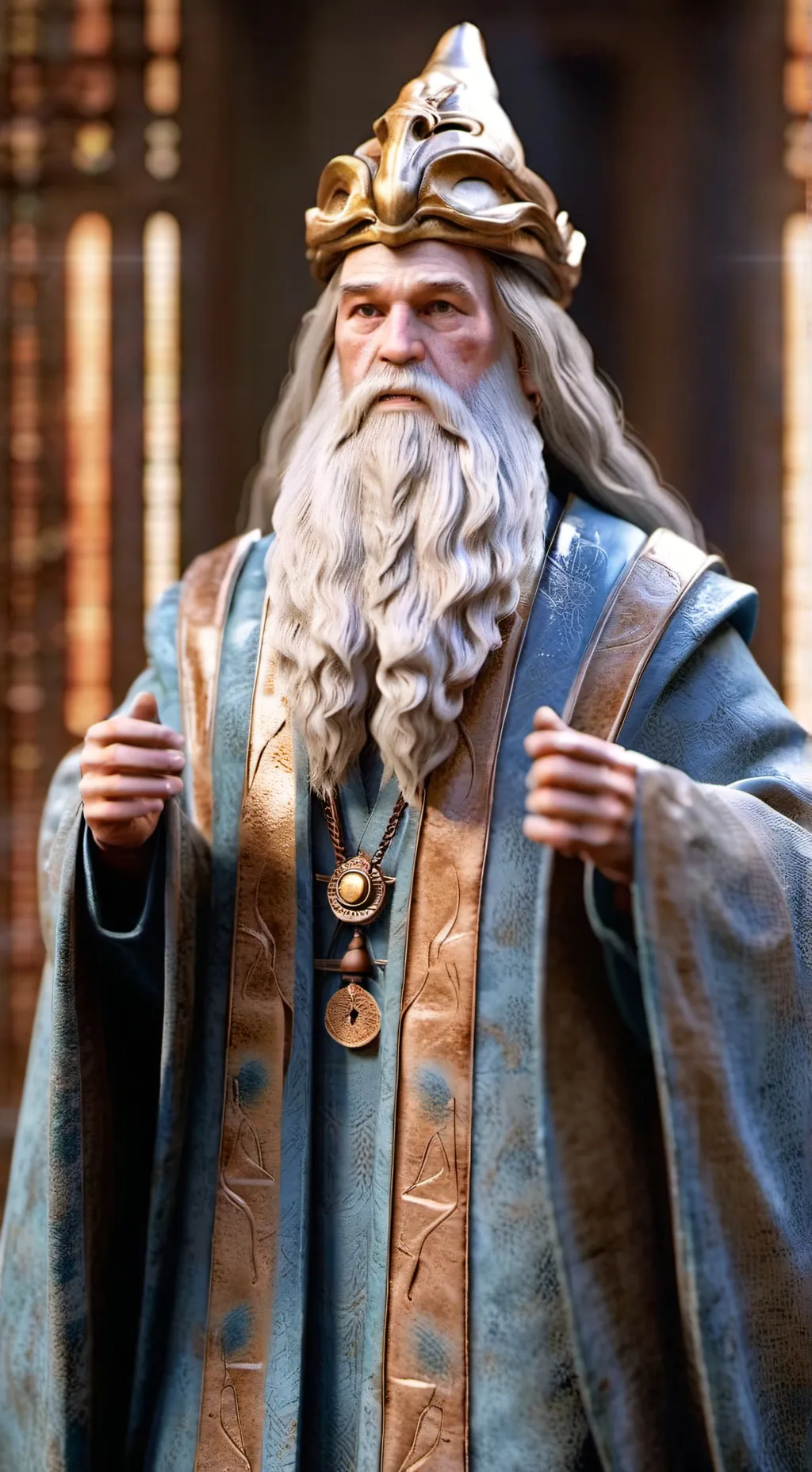 ai character: Dumbledore background