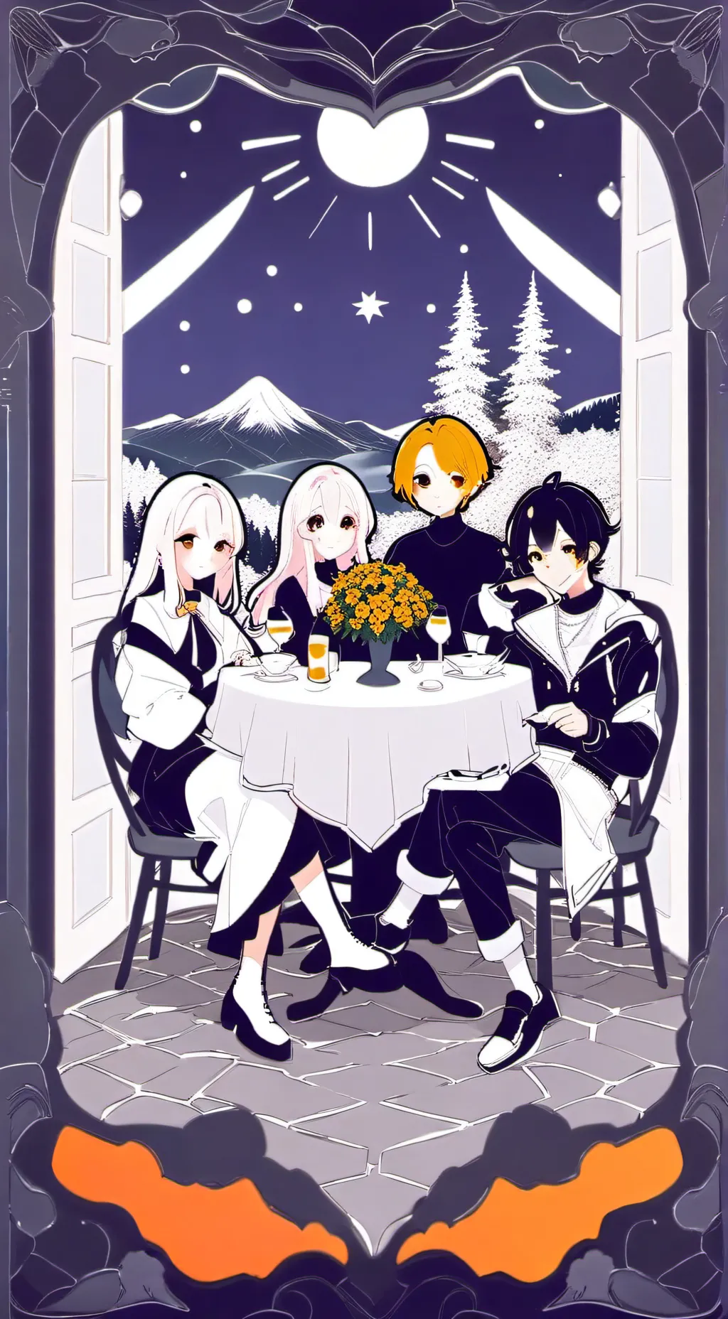 ai character: Roommates background