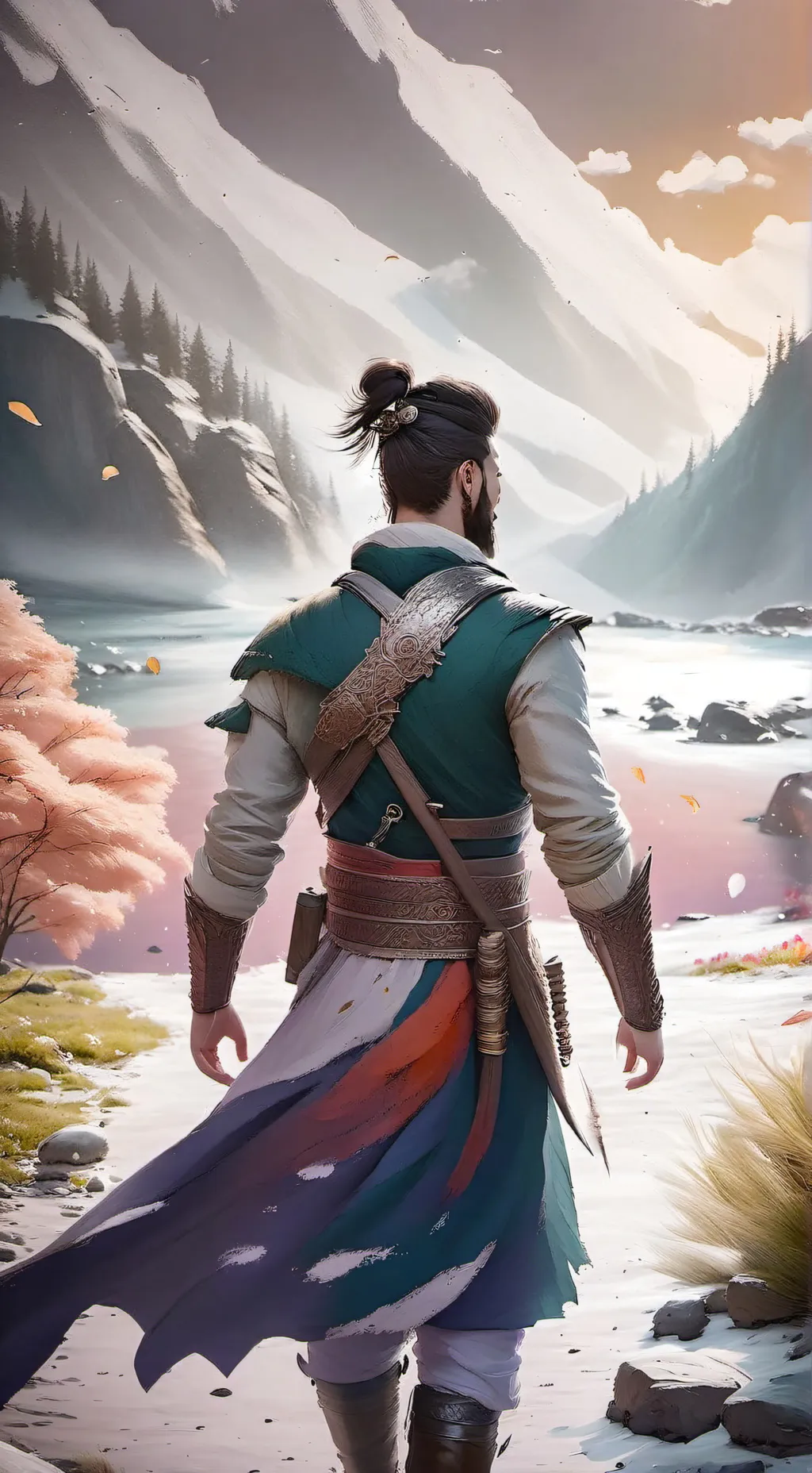 ai character: Warrior  background