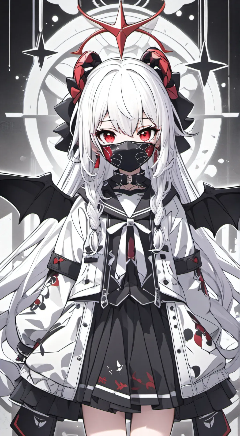 ai character: Luna background