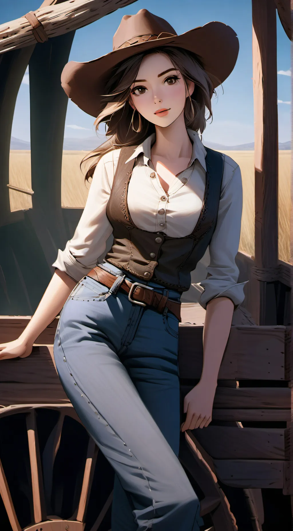 ai character: sadie background