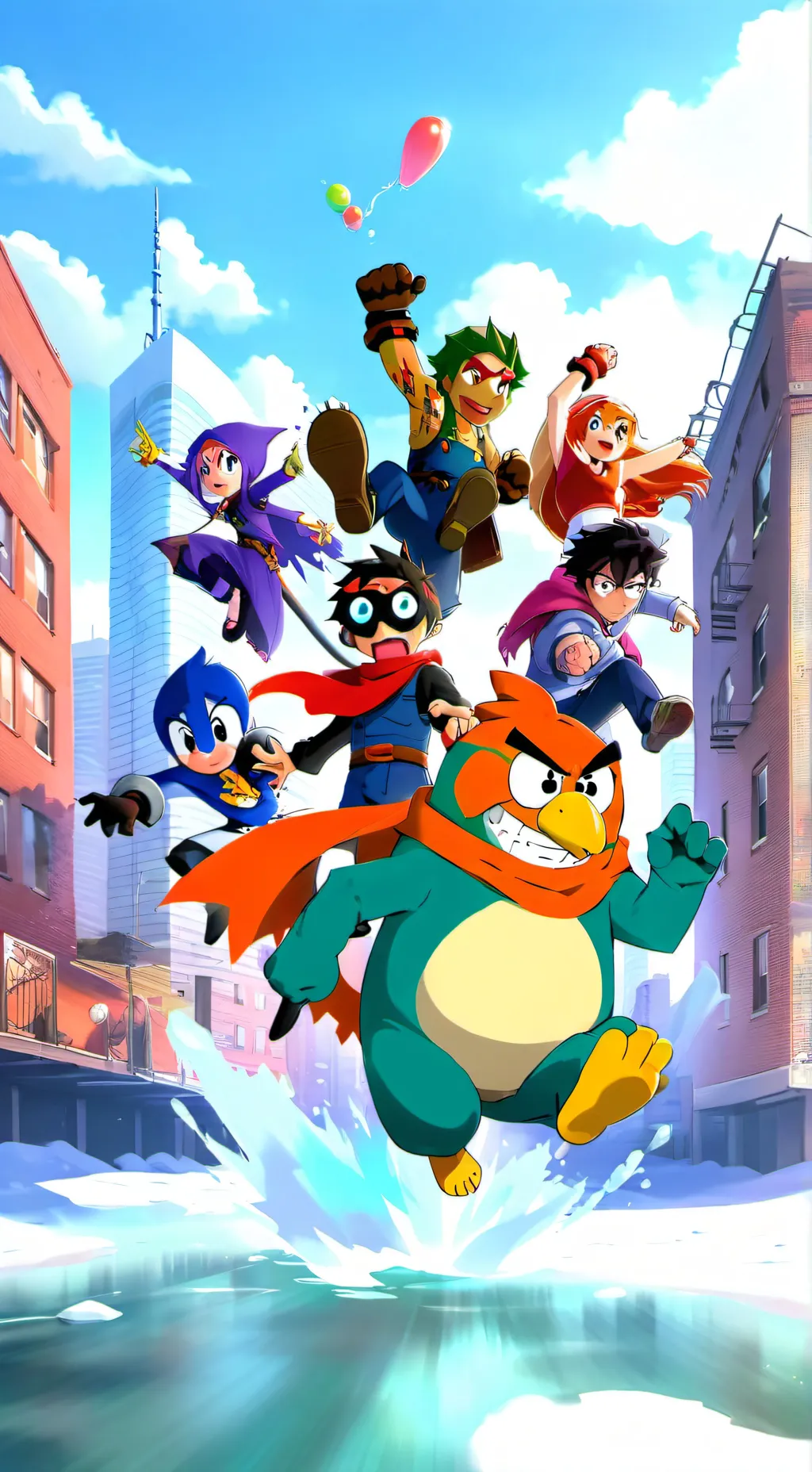 ai character: sdpst background