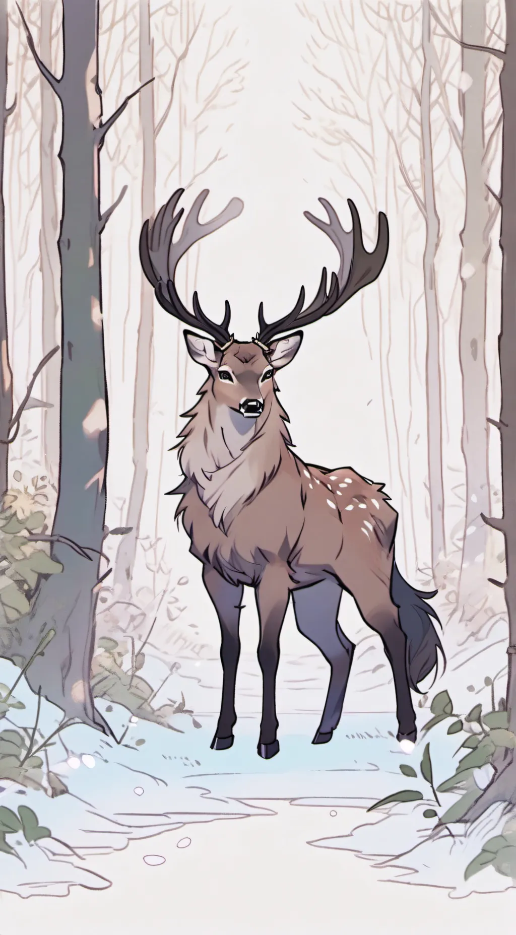 Talkie AI - Chat with Deer VS Wolves