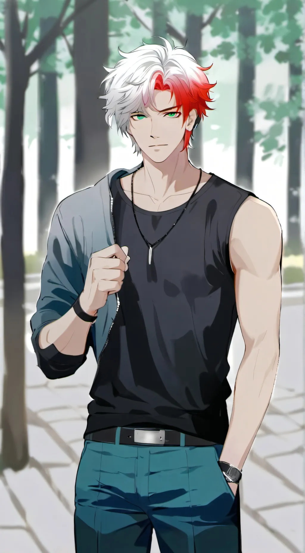 ai character: ~Oh no bakugo~ background