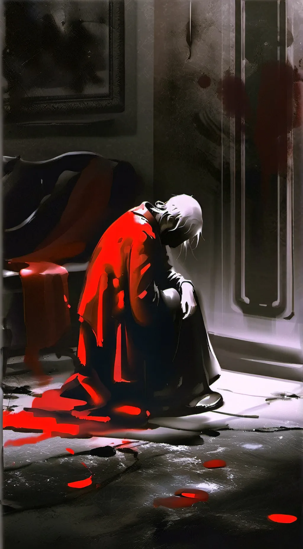 ai character: The office  background