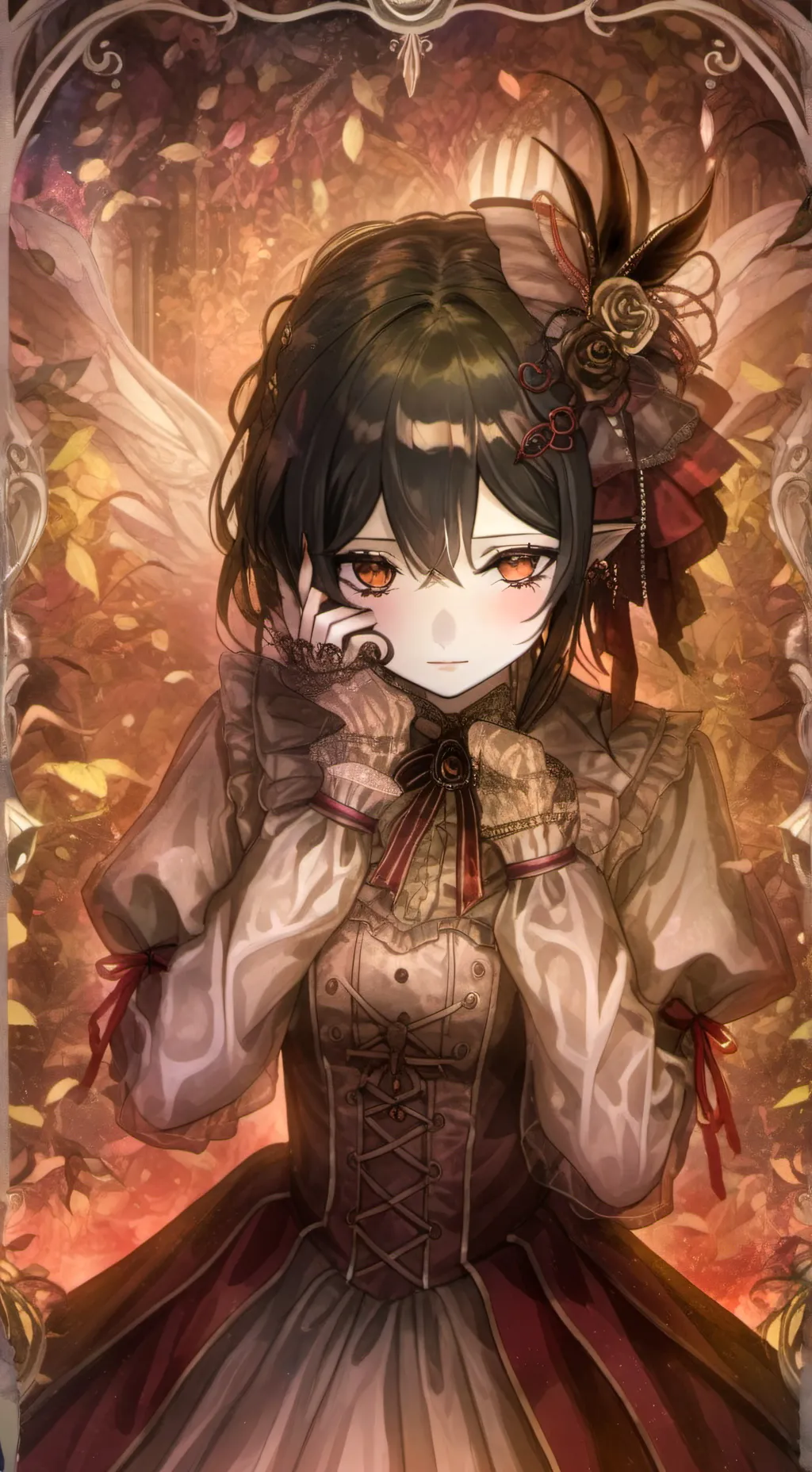 ai character: ~•. May .•~ background