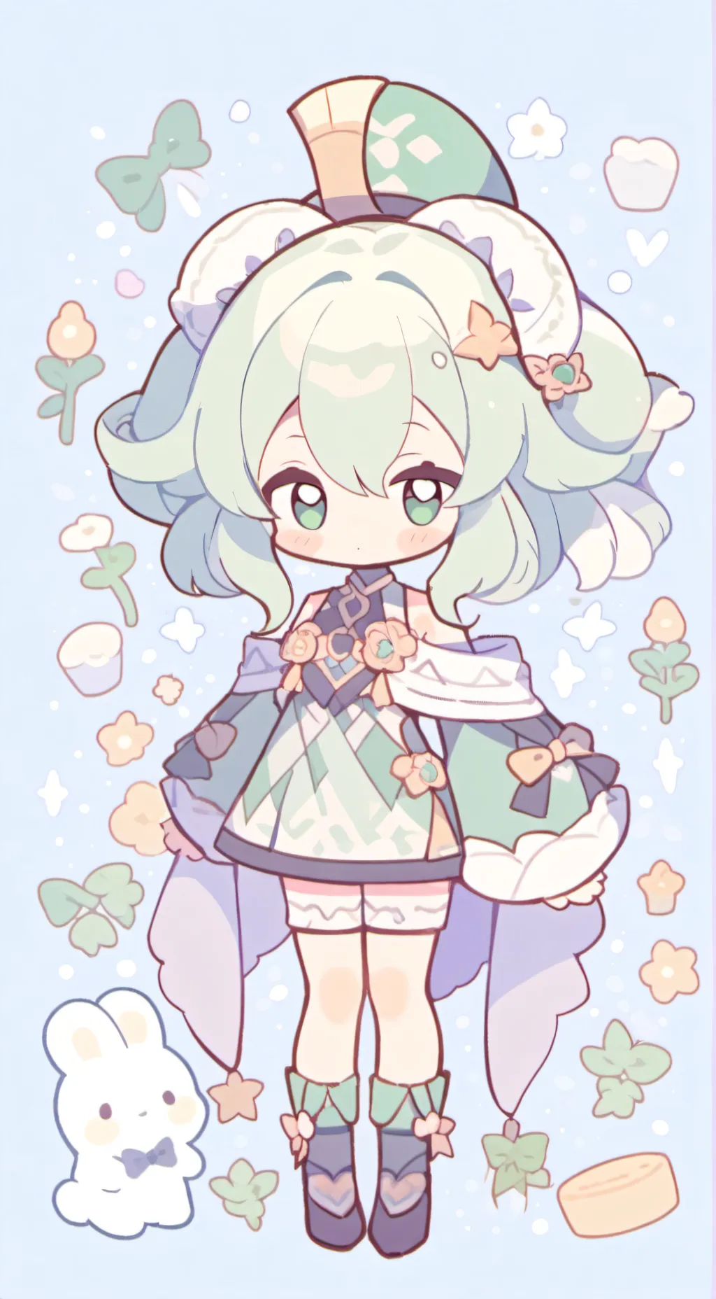 ai character: mha lavage de cerv background