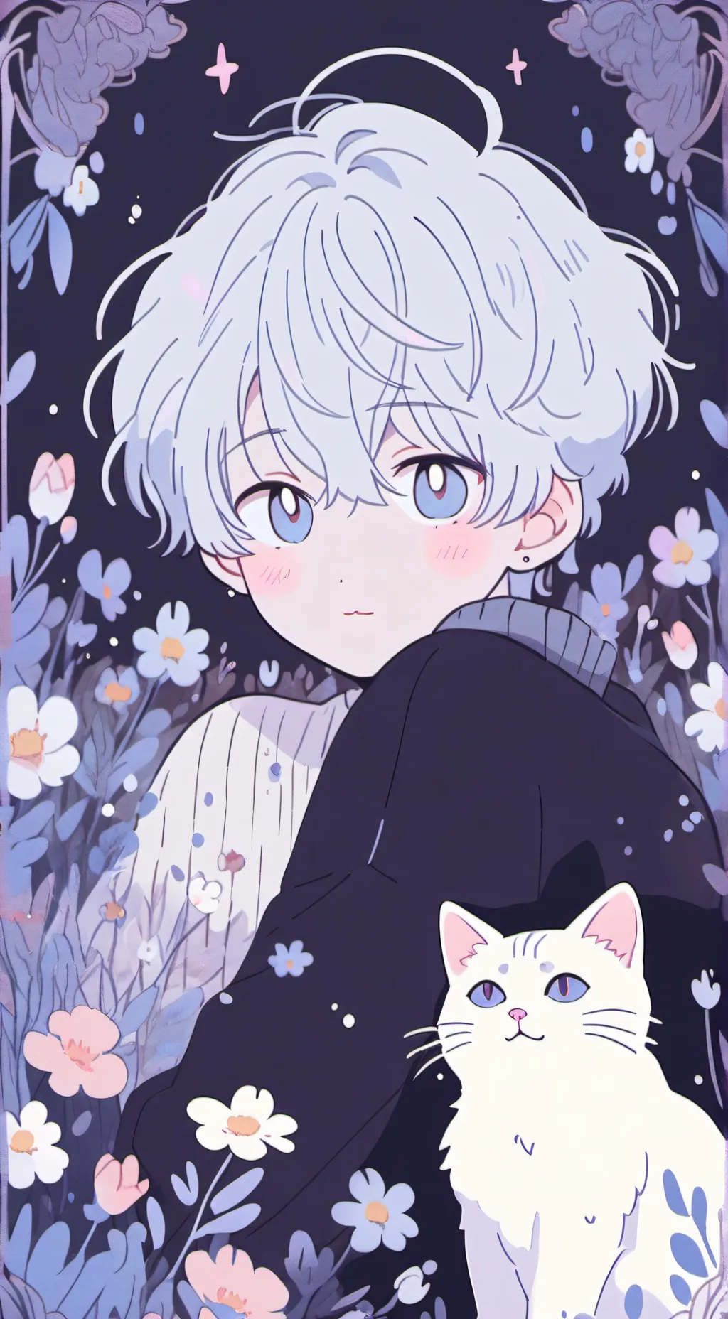 ai character: ~Copier~ background