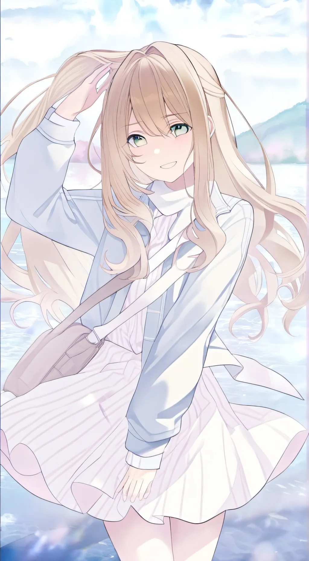 ai character: Aaliyah harmoon background