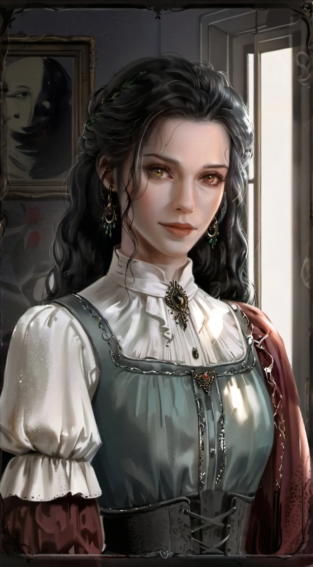 ai character: Mariana background