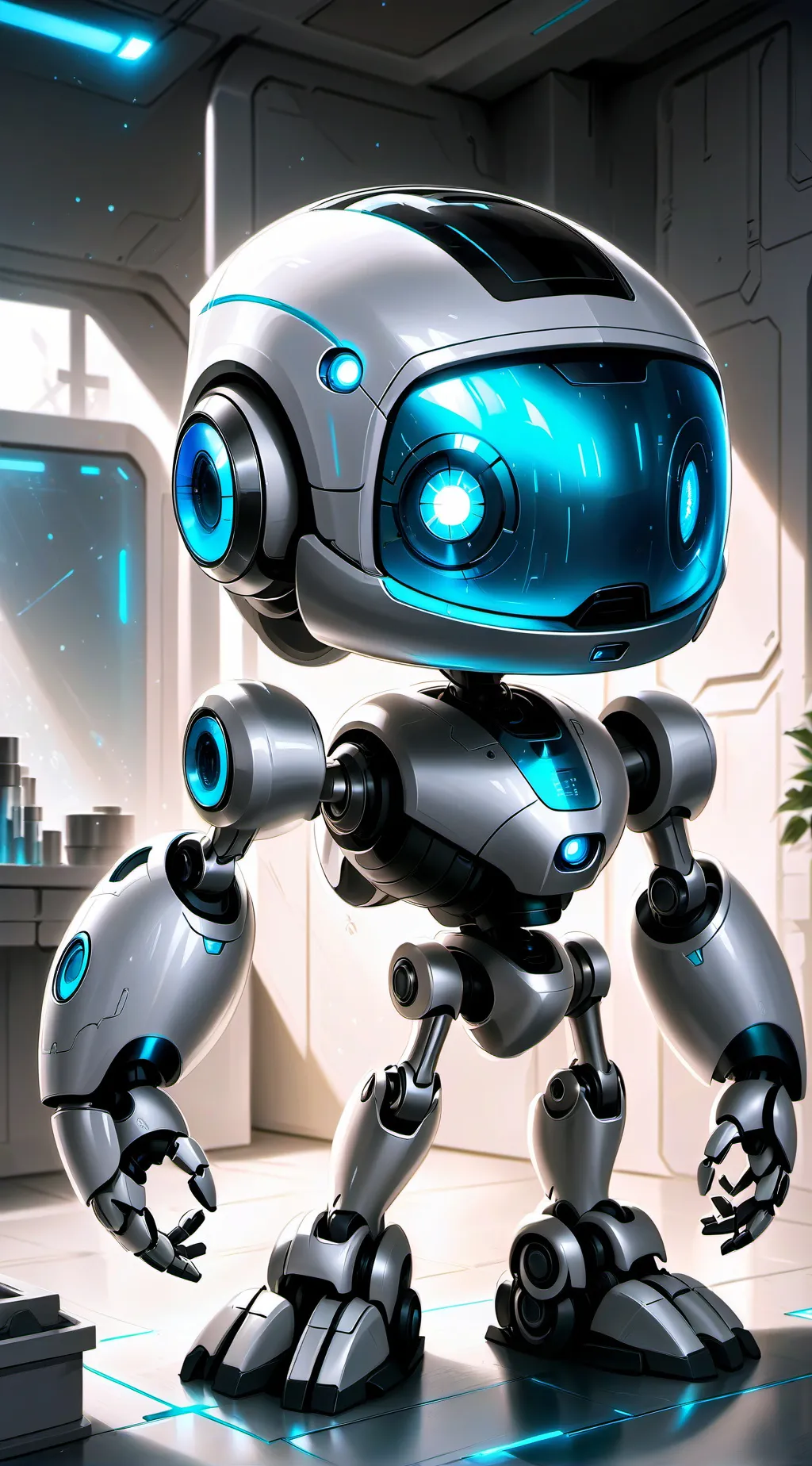 ai character: робот 3.000 background