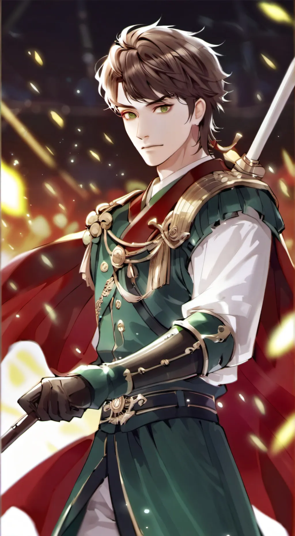 ai character: Cedric  background