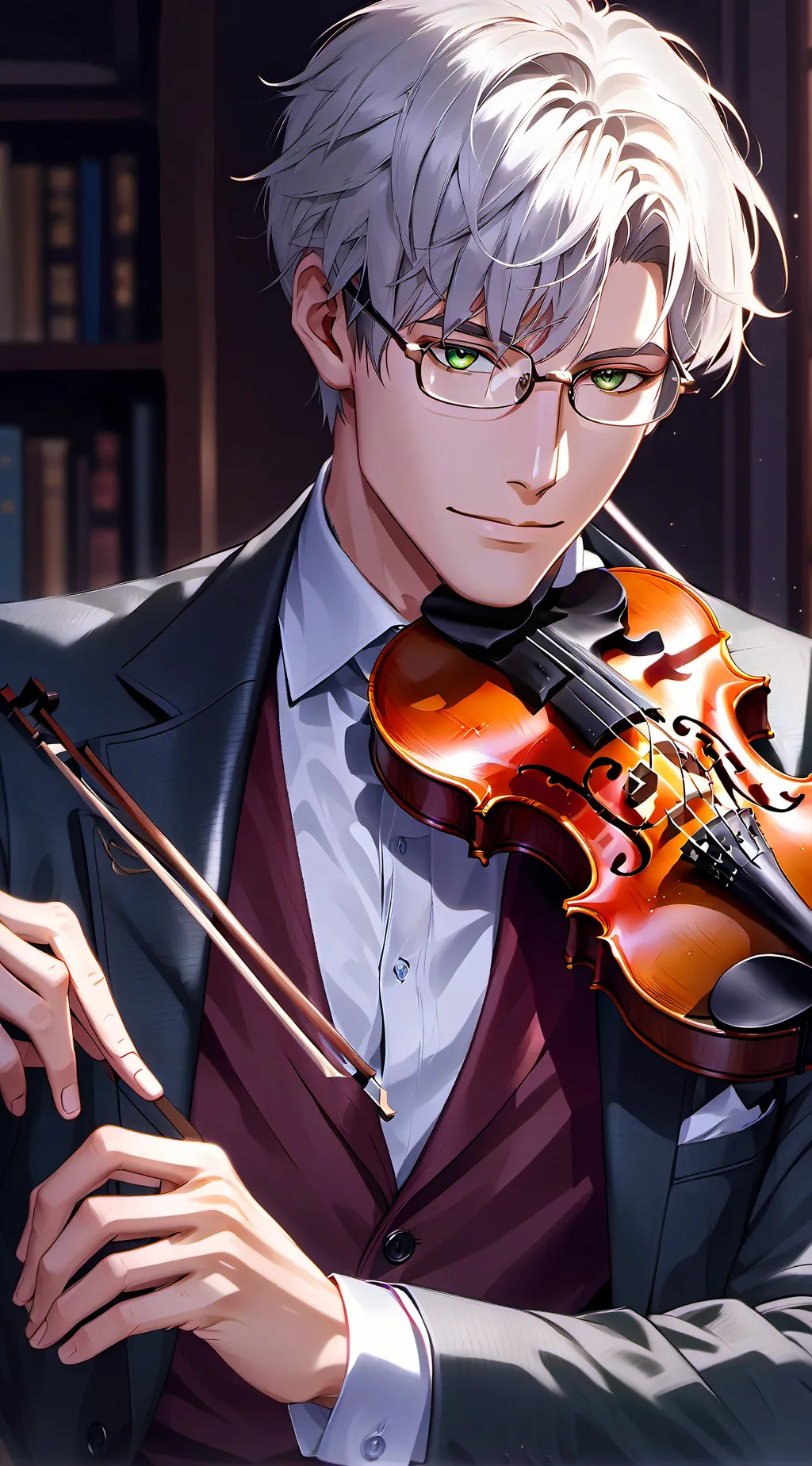 ai character: musician profesor background