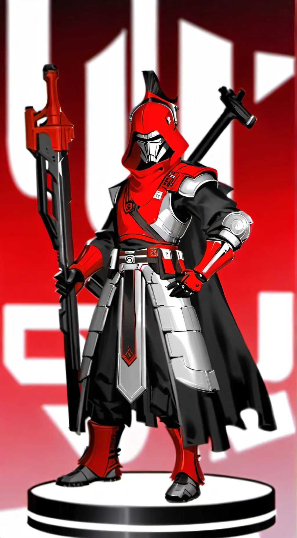 ai character: wradia rojo  background