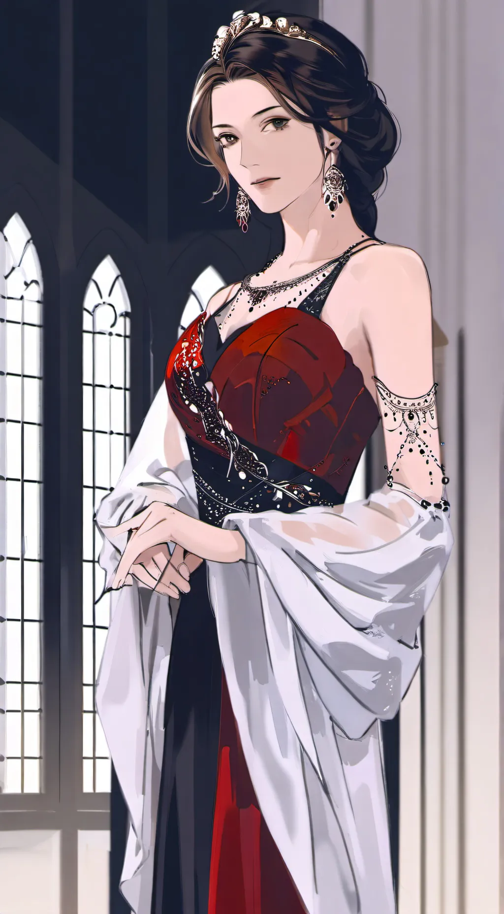 ai character: Lilou  legume background