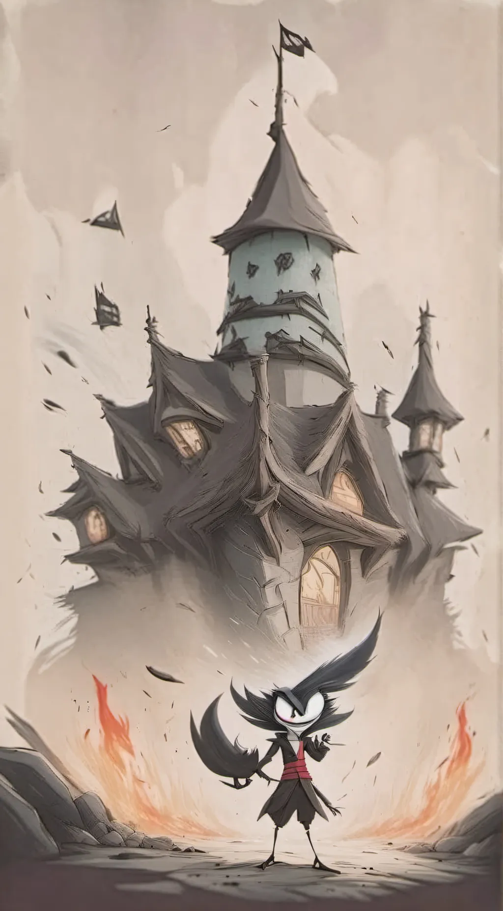 ai character: Vox kidnaps you+Al background