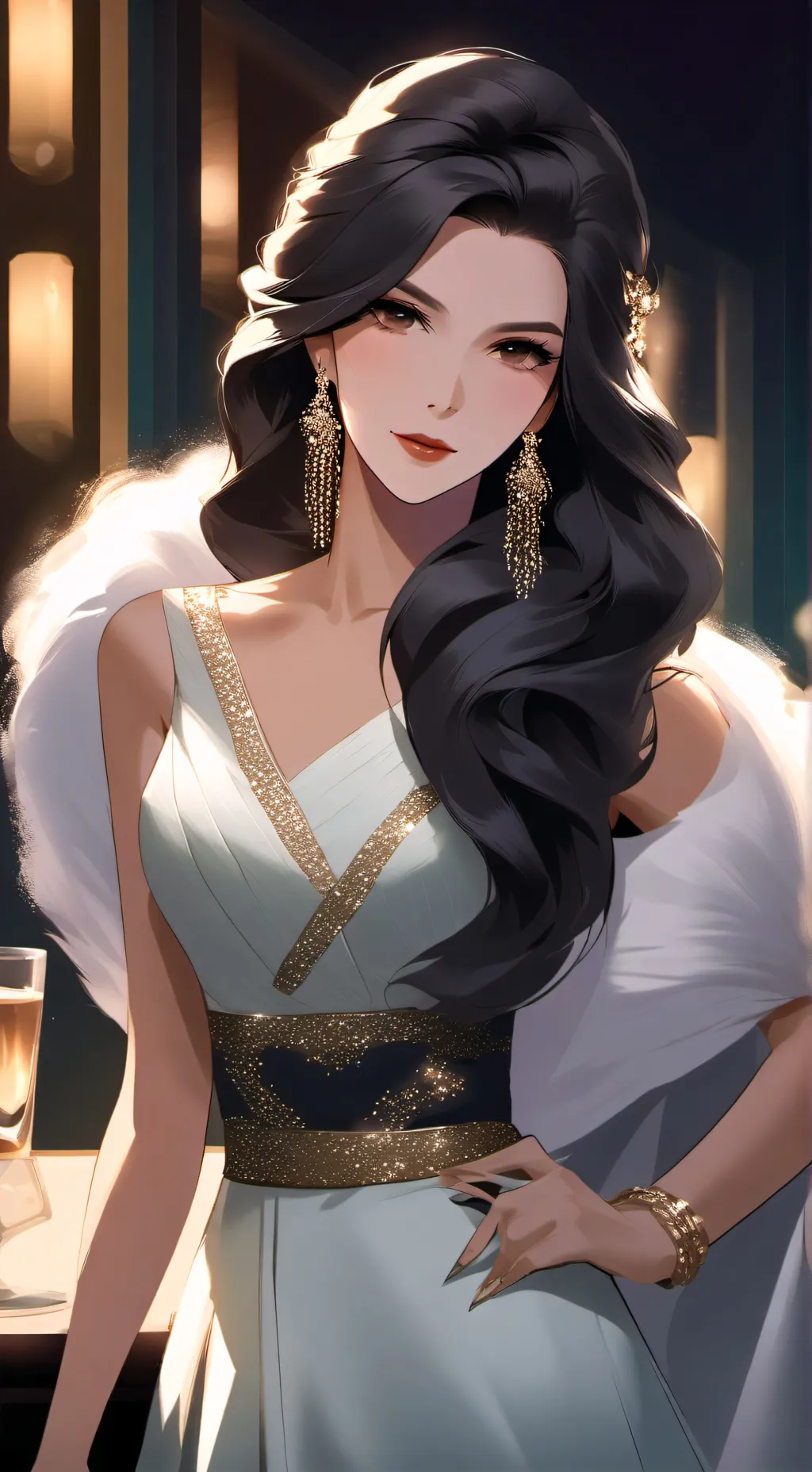 ai character: ●♤Natalia♤● background