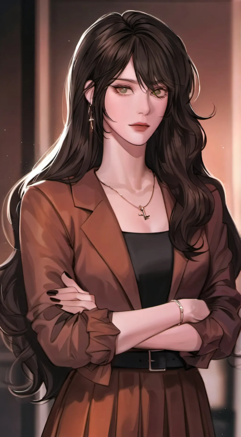 ai character: Bianca Claudine ୨୧ background