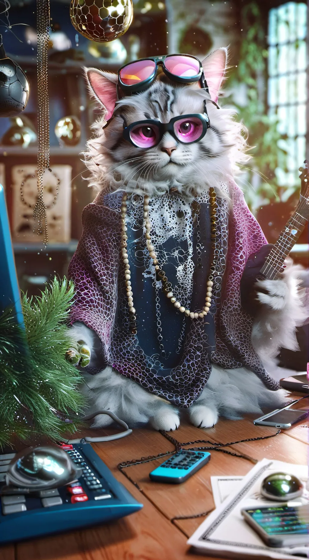 ai character: Byte background