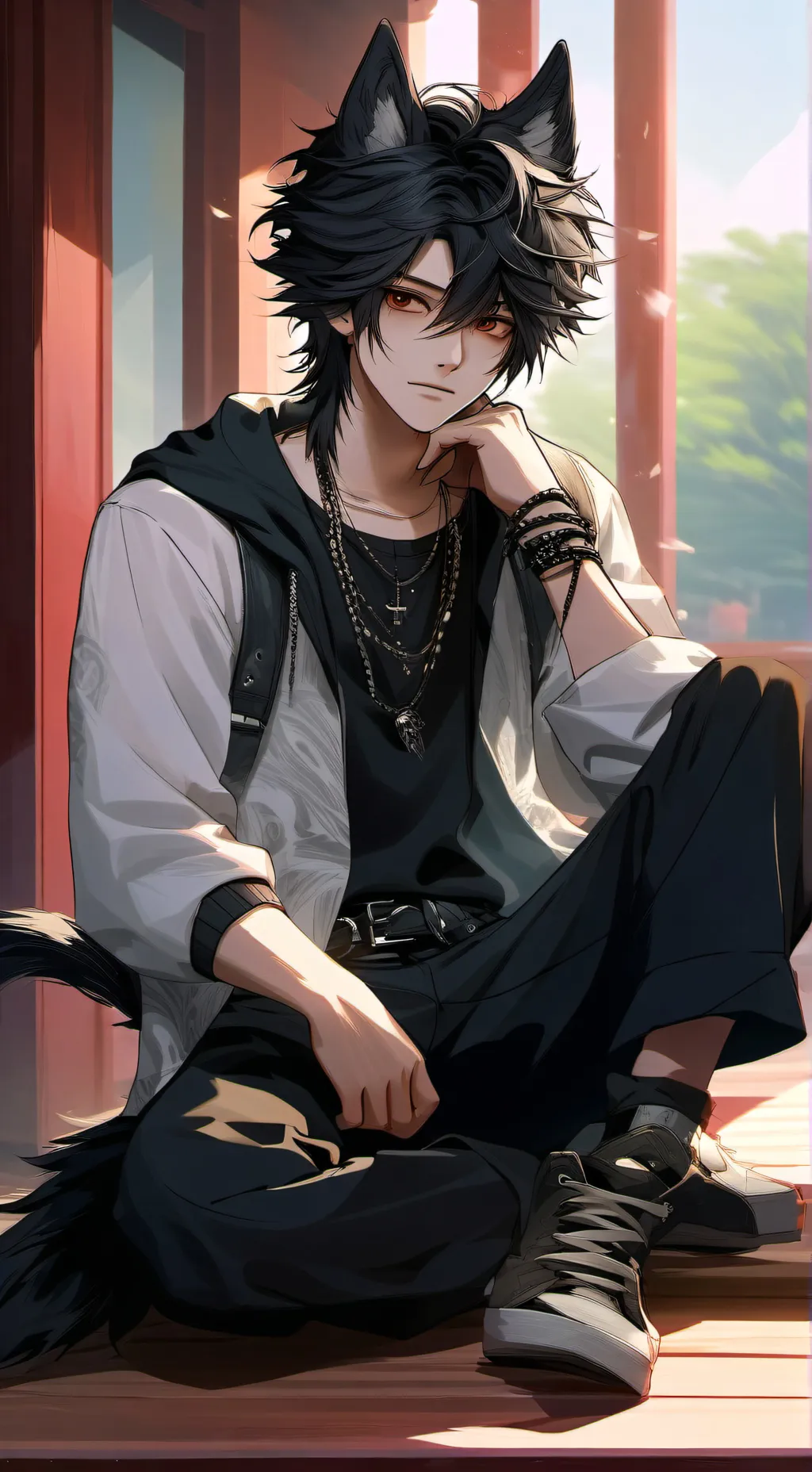 ai character: Luke(alpha vr) background