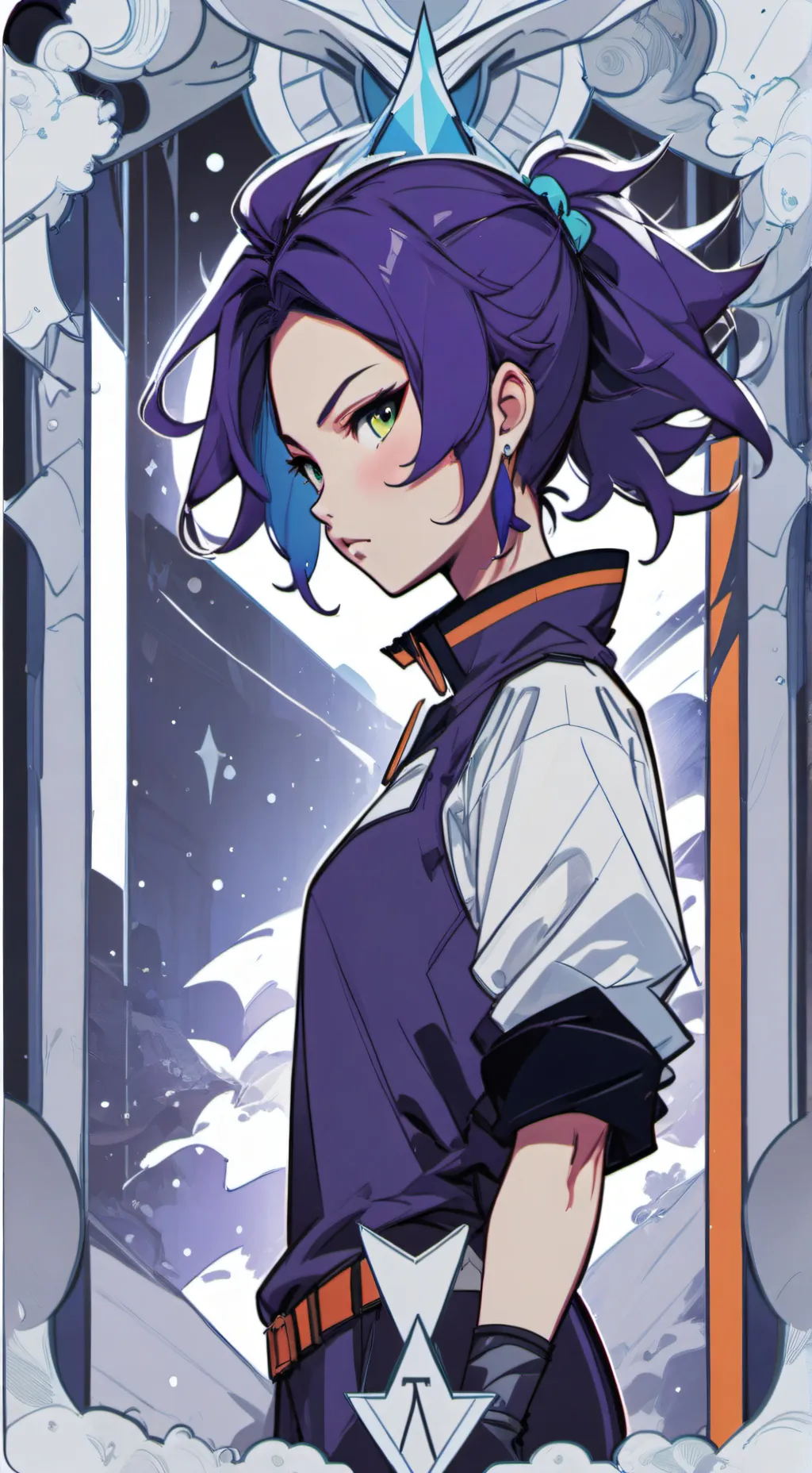 ai character: Mha x gend switch  background