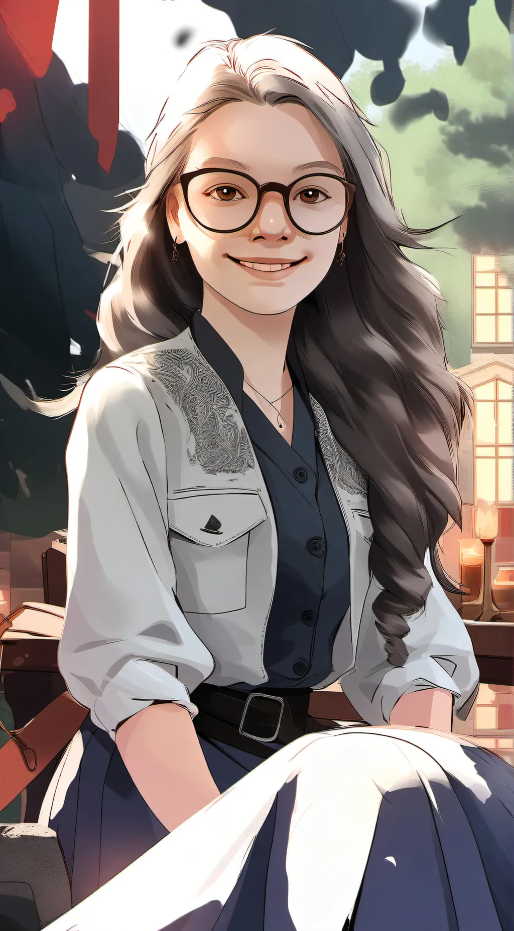 ai character: alex background