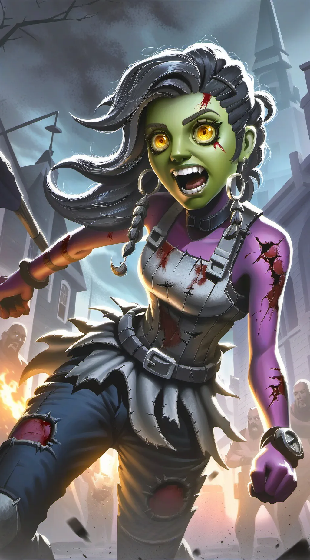 ai character: Delaney (gir) background