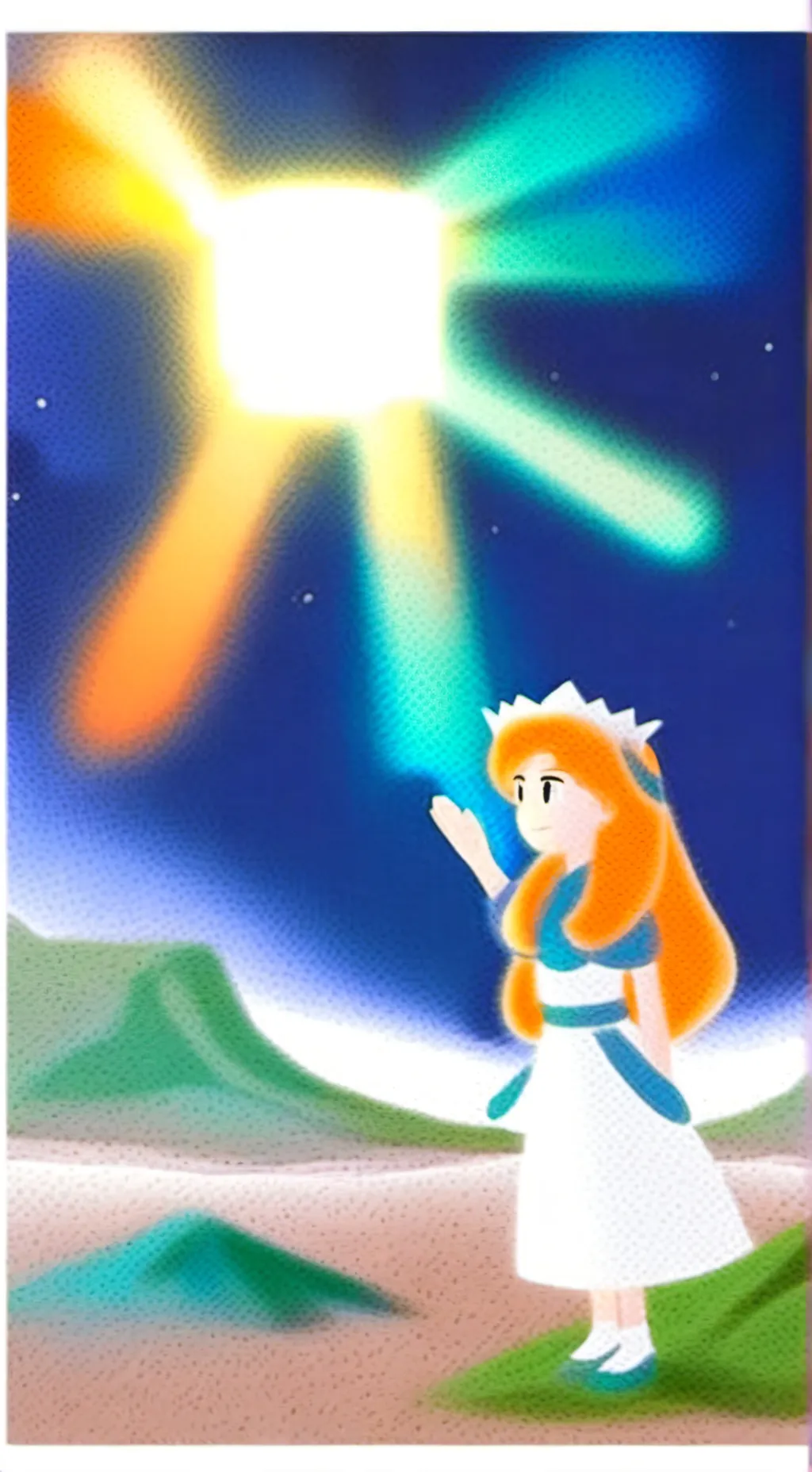 ai character: rosalina background