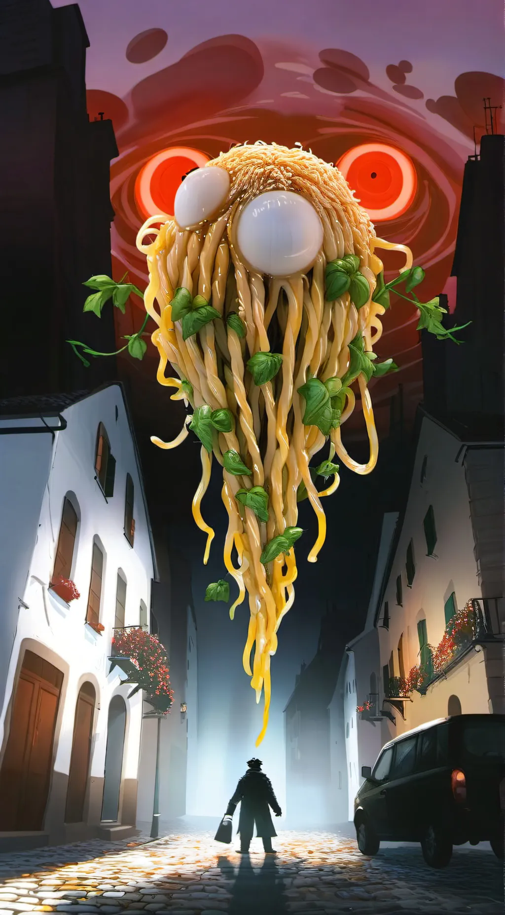 ai character: Italian brainrotXL background